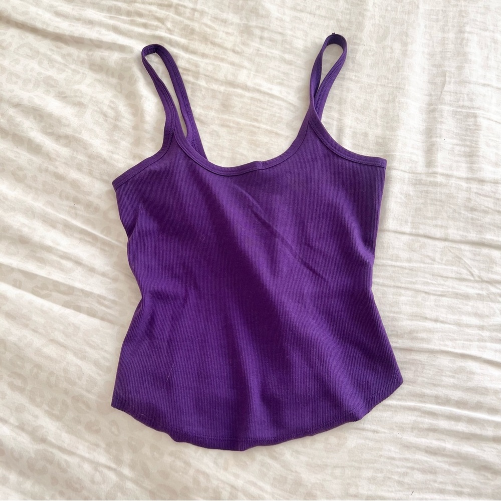 Free People FP Movement Purple Tank Top